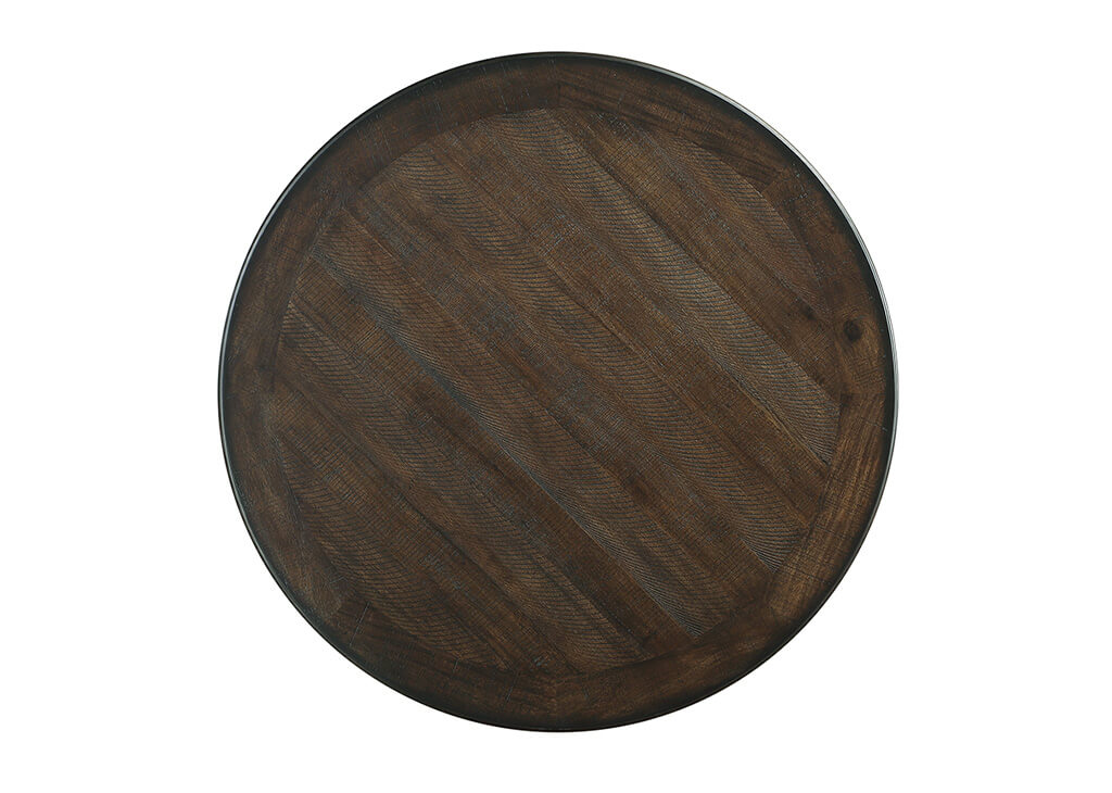 Transitional Black & Beige 5 PC Counter Height Set