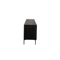Geometric Sideboard – Matte Black