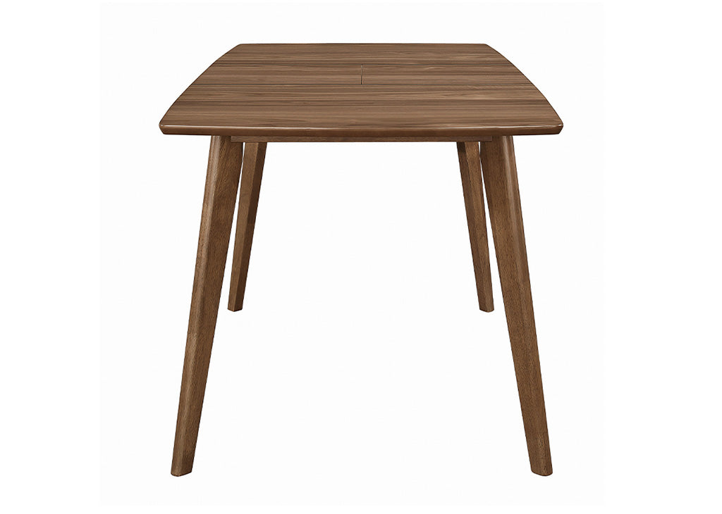 Walnut Retro-Inspired Rectangular Dining Table