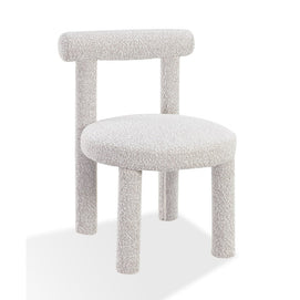 Cotton boucle Dining chair