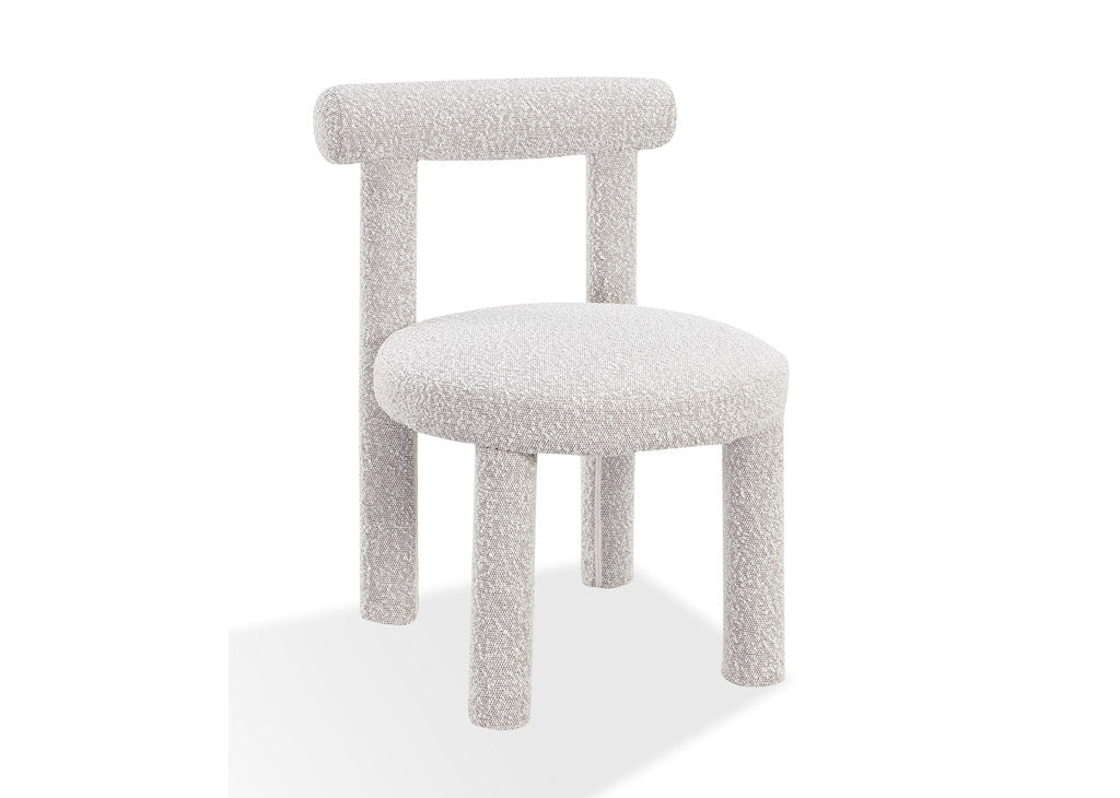Cotton boucle Dining chair