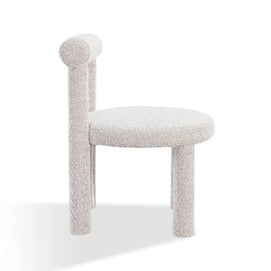 Cotton boucle Dining chair