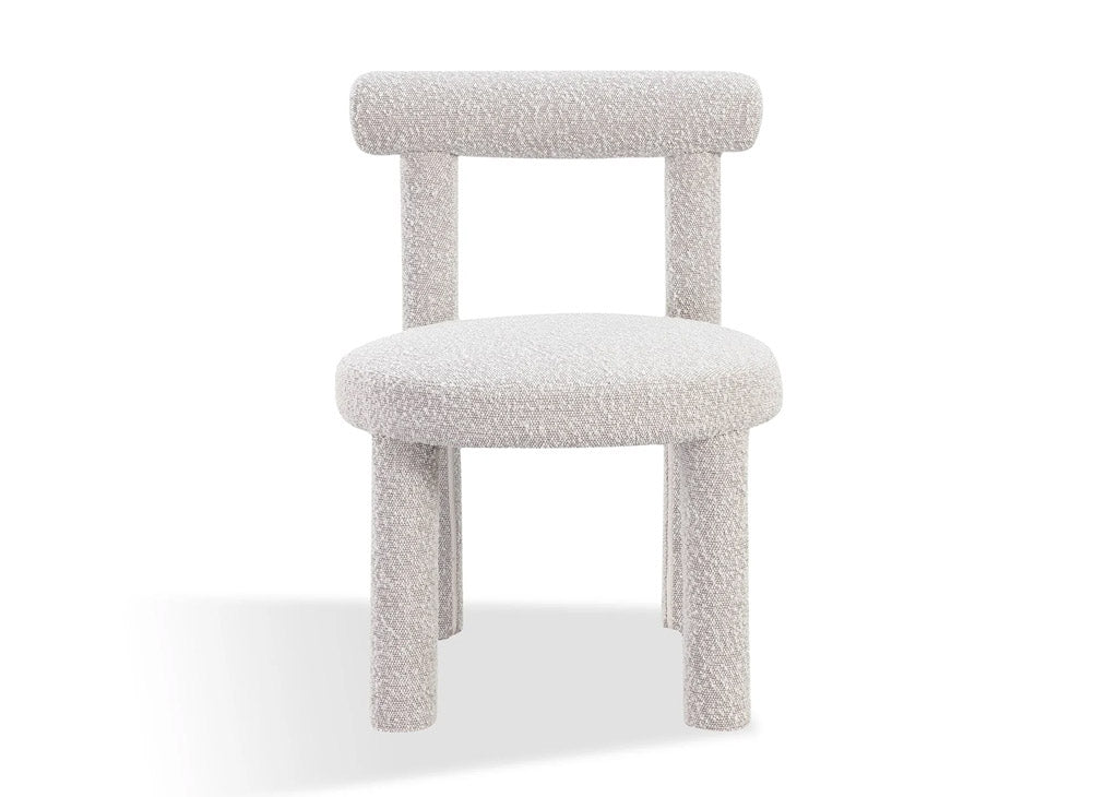 Cotton boucle Dining chair