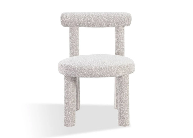 Cotton boucle Dining chair