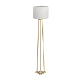 White & Gold Floor Lamp
