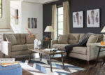 Light Brown Upholstered Sofa