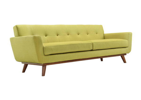 Mid-Century Modern Style Sofa in Light Green