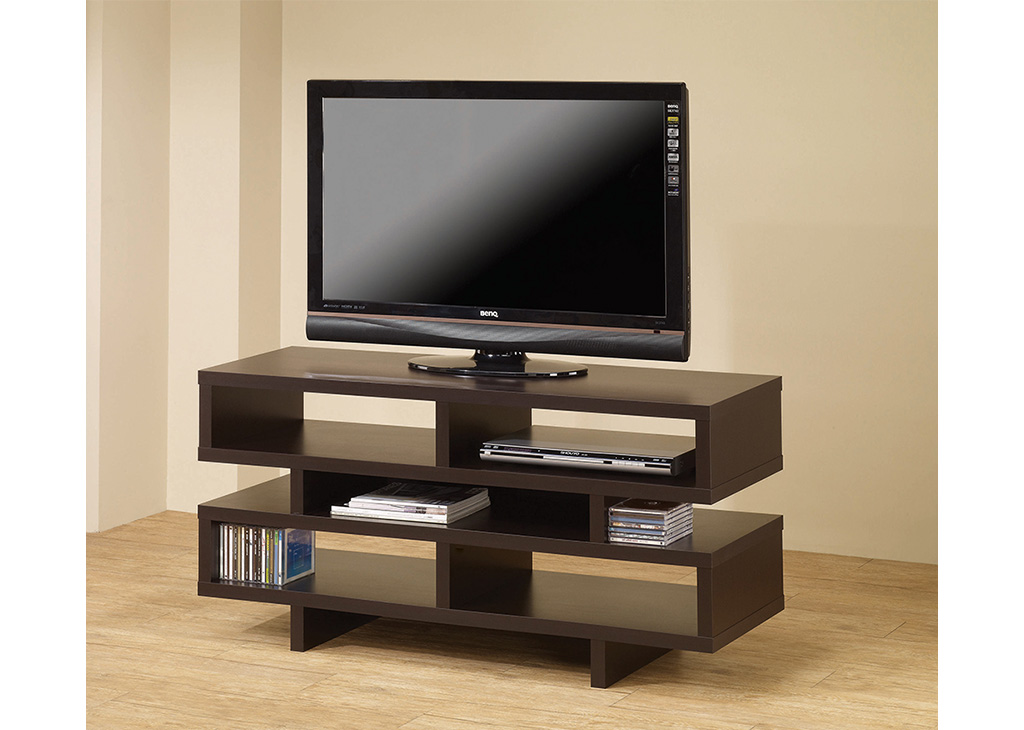 Modern Open Compartment TV Stand
