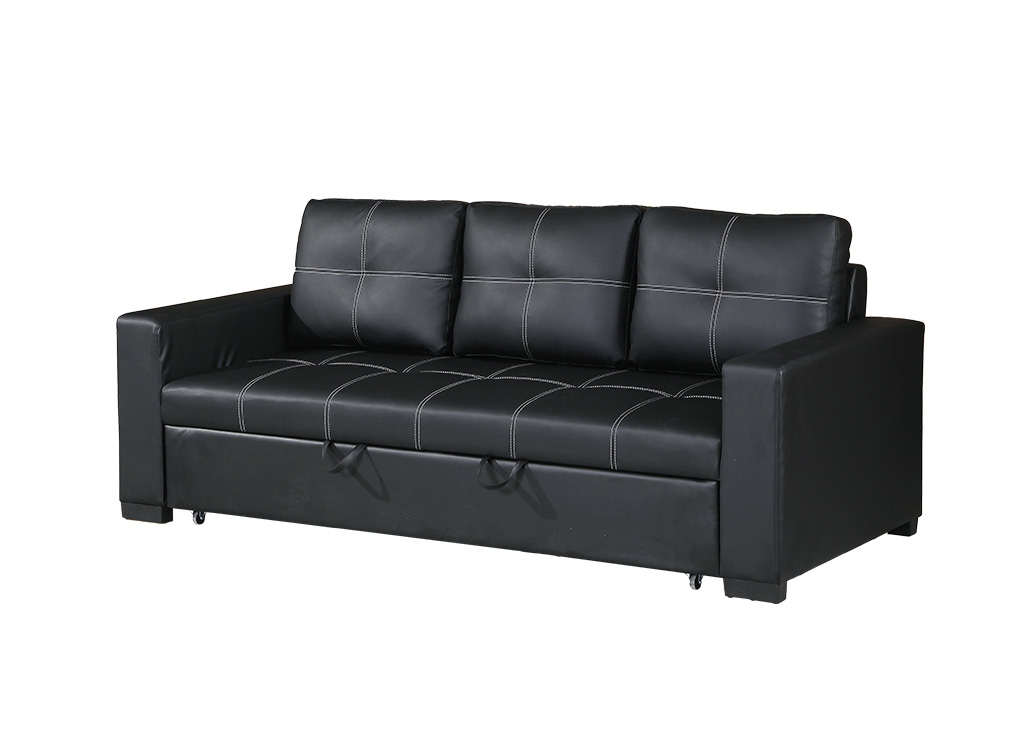 Convertible Sofa in Black