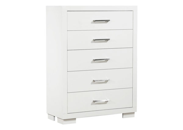 Modern White Chest of Drawers