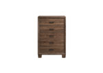 Warm Brown Chest of Drawers Front silo 205325