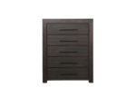 Basalt Gray Solid Acacia Chest of Drawers