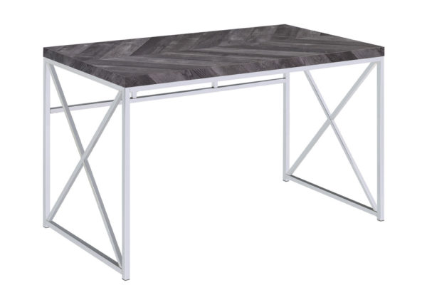 Contemporary Gray Writing Desk