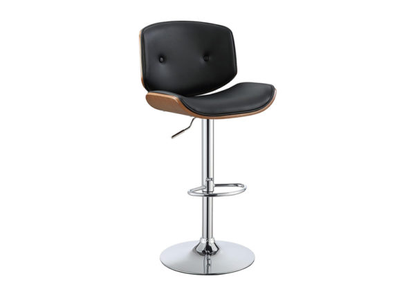 Height-Adjustable Swivel Bar Stool