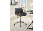 Mid-Century Inspired Leatherette Office Chair