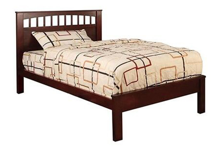 Transitional Style Youth Bed Frame - Cherry Finish