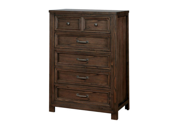Weathered Chest of Drawers - Brown
