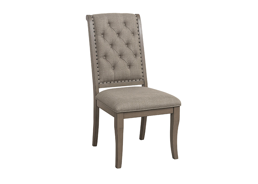 Button-Tufted Side Chair Dining Set