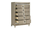 Glam Champagne Chest of Drawers