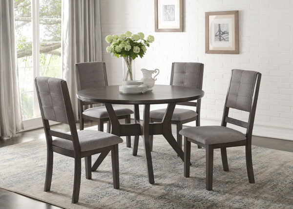 gray-transitional-round-dining-table