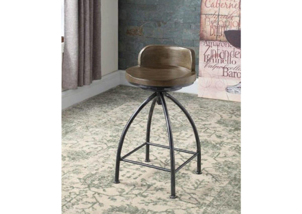 Industrial Swivel Counter Stool