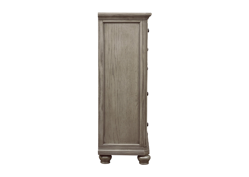Light Gray Transitional Chest of Drawers