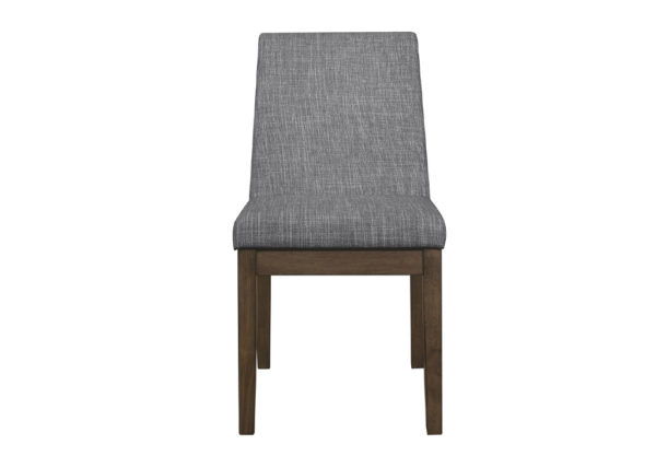 Modern Brown & Gray Dining Chair Set