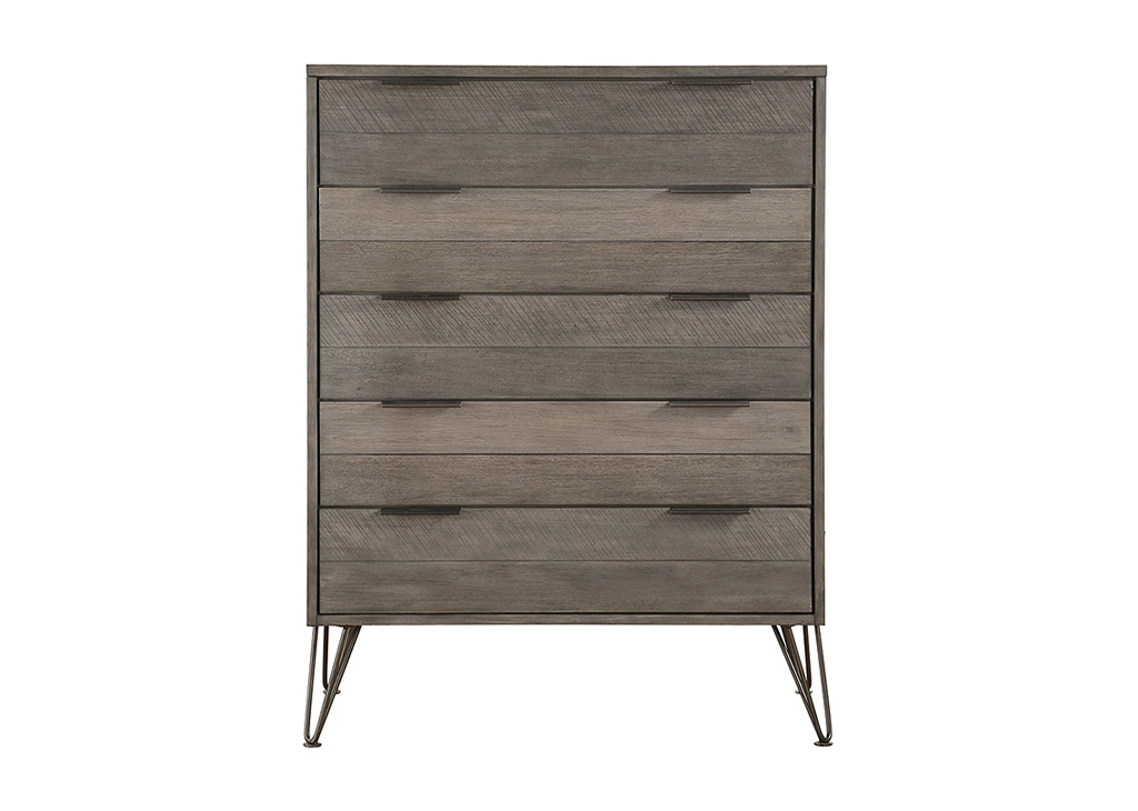 Modern Chest of Drawers w/ Hairpin Legs