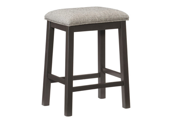 Modern Gray Counter Stool