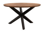Modern Two-Toned Round Dining Table