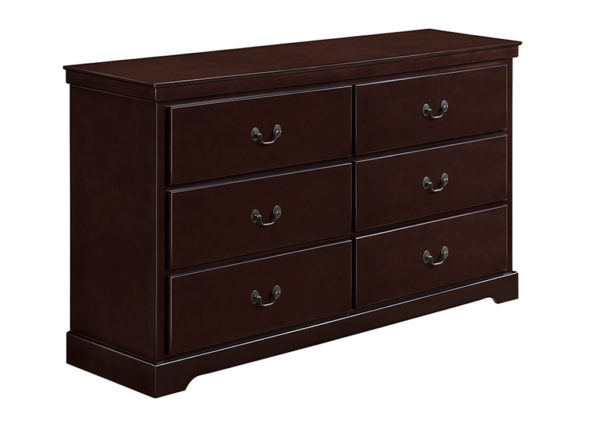 Simple Transitional Style Dresser - Cherry