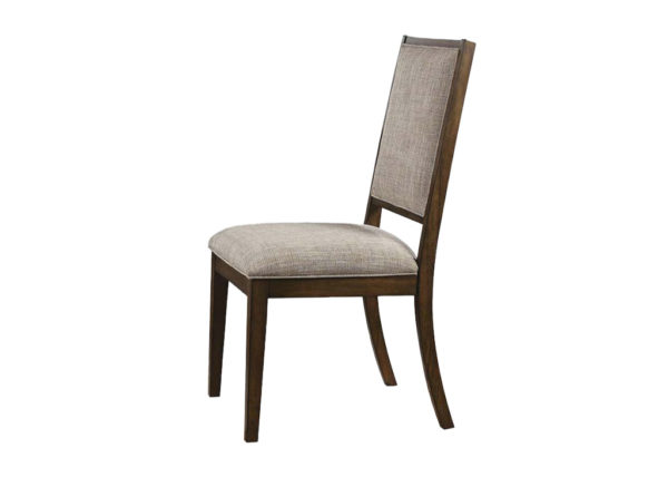 Transitional Brown & Gray Dining Chair Set