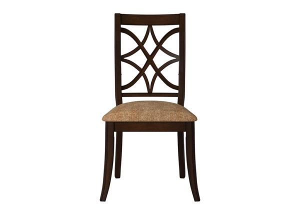 Transitional Cherry Dining Chair Set