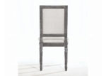 Transitional Cream & Weathered Gray Dining Chair Set
