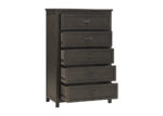 Transitional Dark Brown Chest of Drawers