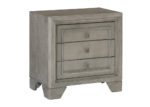Transitional Driftwood Gray Nightstand