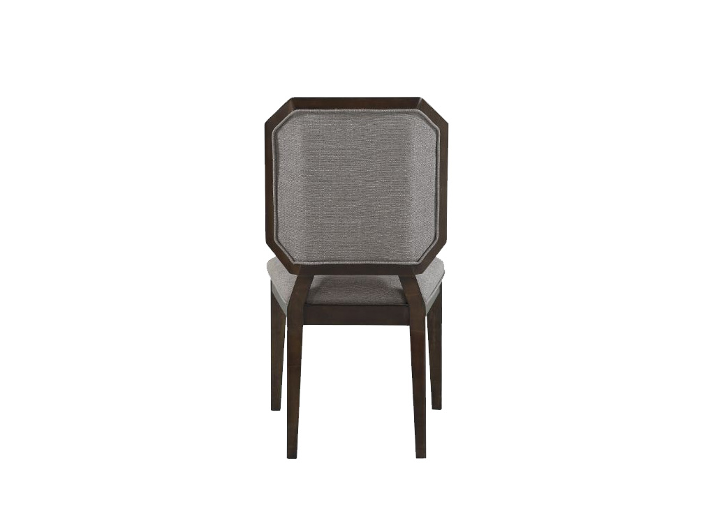 Transitional Hexagon-Shaped Dining Chair Set