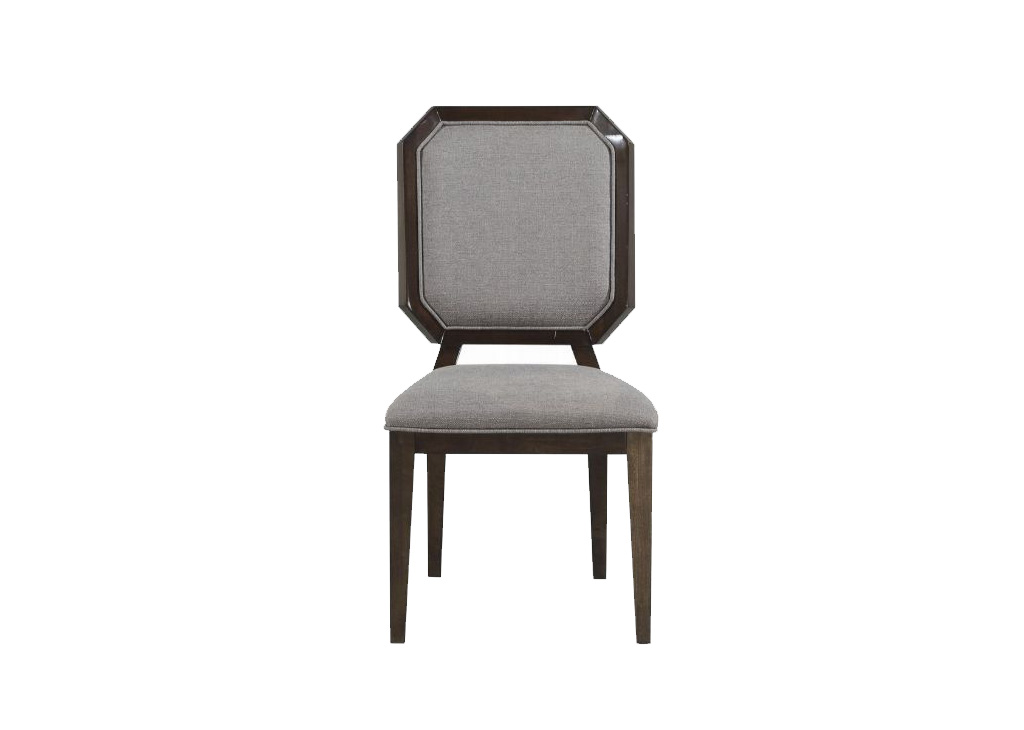 Transitional Hexagon-Shaped Dining Chair Set