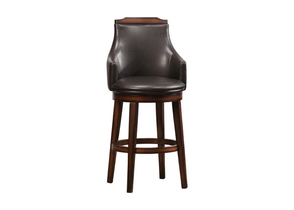 Transitional Swivel Bar Stool