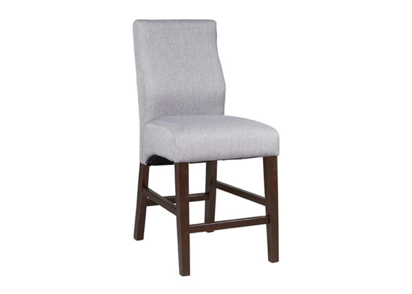 Transitional Upholstered Counter Stool