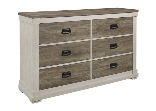 Two-Tone Transitional Dresser