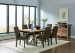 Espresso & Cocoa Brown Dining Chair Set