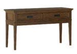 Transitional Brown Cherry Sofa Table
