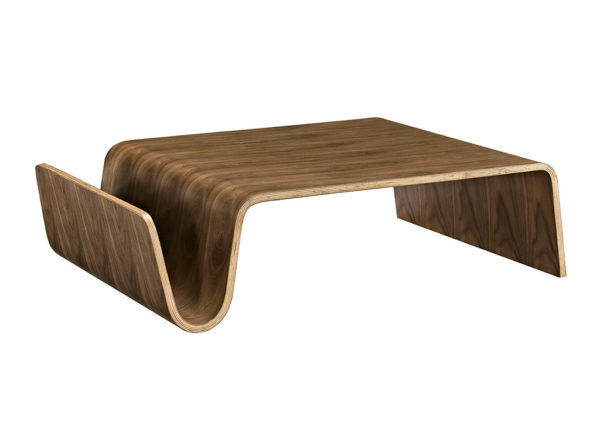 Contemporary Walnut Coffee Table