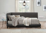Modern Nailhead Upholstered Daybed