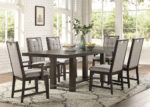 Modern Extendable & Tufted 7 PC Dining Set