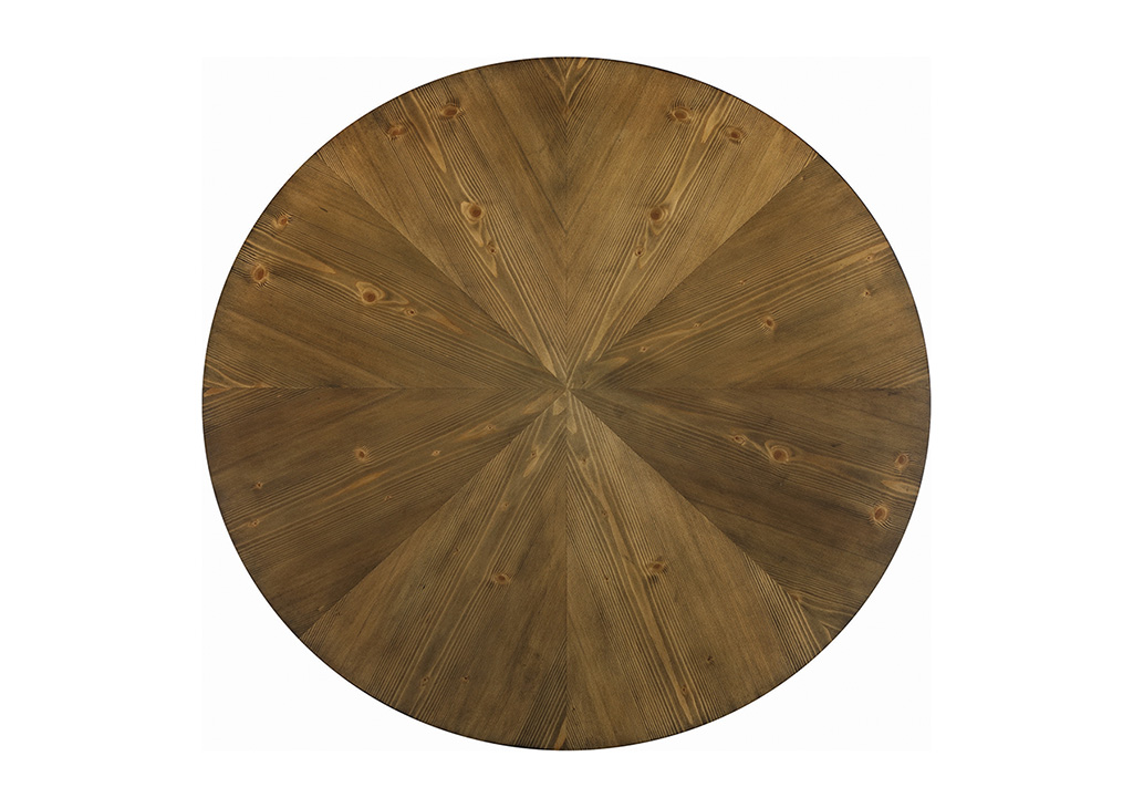 Dark Brown & Black Mid-Century Coffee Table