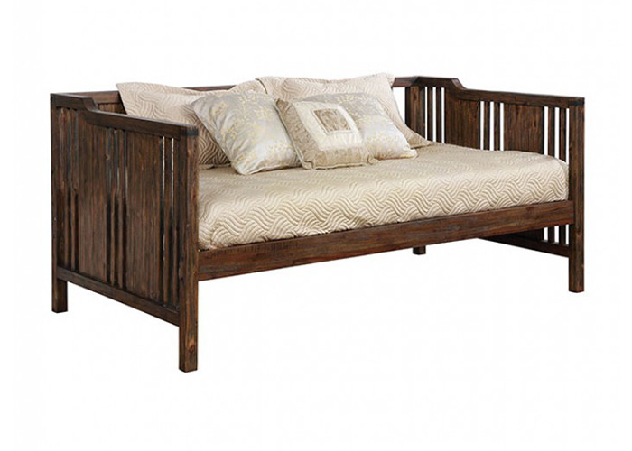 Walnut Wood Panel Daybed