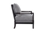 Spindle Style Accent Chair - Gray