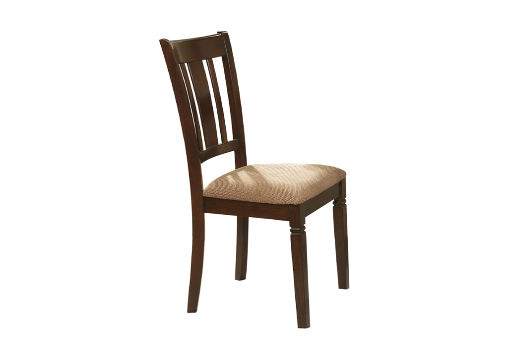 Transitional Brown & Espresso Dining Chair